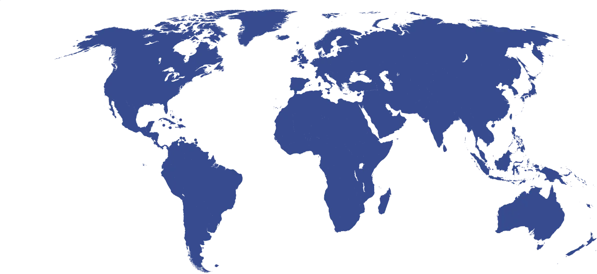 Our locatins on world map